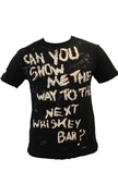 Whiskey Bar Tee - Black