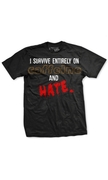 Caffeine and Hate T-Shirt - Black