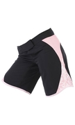 Womens Damask Short - Black/Rose