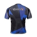 Metaru Rashguard S/S - Black/Blue