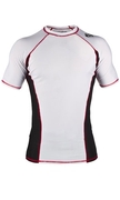 Signature Short Sleeve Tech Top - White/Black/Red