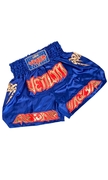 Muay Thai shorts - BLUE GOLD