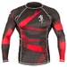 Metaru Rashguard Longsleeve - Black/Red