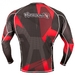 Metaru Rashguard Longsleeve - Black/Red