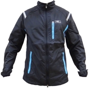 Fitness Jacket - Black/Charcoal/Blue