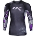 Collage Performance Rashguard Long Sleeve - Purple