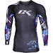 Collage Performance Rashguard Long Sleeve - Blue