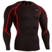 EmFraa Rashguard Long Sleeve - Black/Red