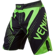 Hurricane Fight Shorts - Black/Yellow