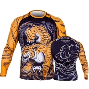 Tiger Rashguard Long Sleeves - Black