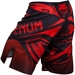 Shadow Hunter Fight Short - Black/Red