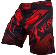 Shadow Hunter Fight Short - Black/Red