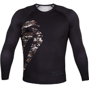 New Giant Rashguard L/S - Black/Camo