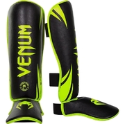 Challenger Shinguards - Black/Green