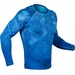 Fusion Compression t-shirt - Long Sleeves - Blue