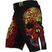 Skull Folk Shorts - Black