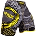 Snaker Fightshorts - Gray/Yellow