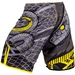 Snaker Fightshorts - Gray/Yellow