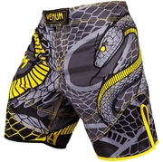 Snaker Fightshorts - Gray/Yellow