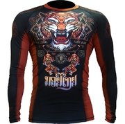 Tiger L/S - Black/Red