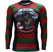 Never Sleep Again L/S - Red/Green/Black