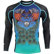 Flying Peacock L/S - Blue/Black