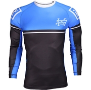 Ranked Blue L/S - Black/Blue/White