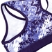 Neo Camo Sport Bra - Purple