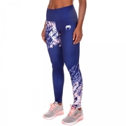 Neo Camo Leggings - Blue