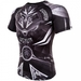 Gladiator 3.0 Rashguard S/S - Black/White