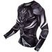 Gladiator 3.0 Rashguard L/S - Black/White