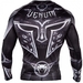 Gladiator 3.0 Rashguard L/S - Black/White