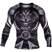 Gladiator 3.0 Rashguard L/S - Black/White