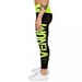 Power Leggings - Black/Yellow