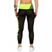 Power Leggings - Black/Yellow