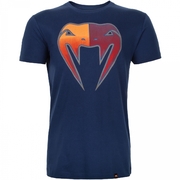 Shadow T-Shirt - Navy/Orange