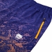 Tropical Fitness Shorts - Blue/Orange