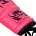 Elite Boxing Gloves With Laces - Neo Pink