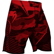 Camo Hero Fightshorts - Black/Red