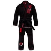 Goorudo 3 Gold Weave Jiu Jitsu Gi - Black