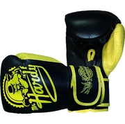 Boxing Gloves 12oz - Black/Yellow