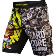 Doodles Shorts - Black/Yellow/Gray