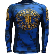 Blue Camo Rashguard L/S - Blue