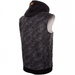 Tramo Sleeveless Hoody - Black/Grey