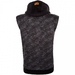 Tramo Sleeveless Hoody - Black/Grey