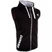 Contender 2.0 Sleeveless Hoody - Black