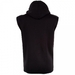 Contender 2.0 Sleeveless Hoody - Black