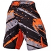 Pixel Fightshorts - Black/Orange