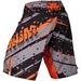 Pixel Fightshorts - Black/Orange