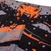 Pixel Fightshorts - Black/Orange